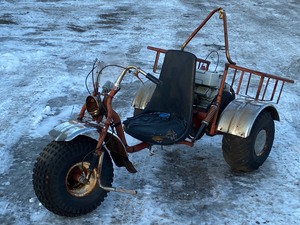 Vintage  Rat-Rod Three-Wheeler -- No Title Or Registration Paperwork