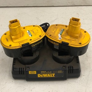 lot 16 image: Lot Of (2) DeWalt DW9216 Twin Cha...
