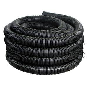 lot 34 image: Advanced Drainage Systems 4 in. x 100 ft. Corex Drain Pipe Solid 04510100