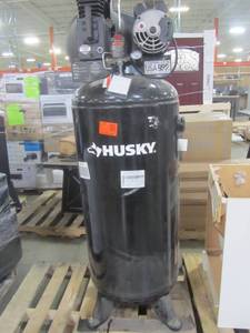 lot 113 image: Husky 60 Gal. Stationary Electric Air Compressor C602H