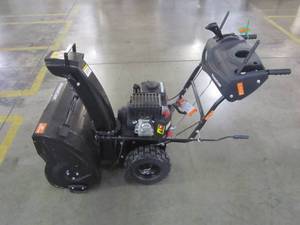 lot 122 image: Power Care 24 in. Two-Stage Gas Snow Blower with Electric Start and Headlight 1004 410 363
