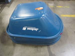 lot 139 image: Jackson 5.75 cu. ft. Thermoformed Poly Wheelbarrow MP57514 - Bucket Only - 14 Total