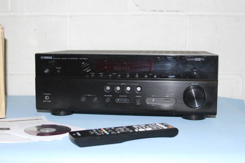 lot 6 image: Yamaha TSR-5830 7.2 Channel 4K Ultra HD Network AV Audio Video Receiver