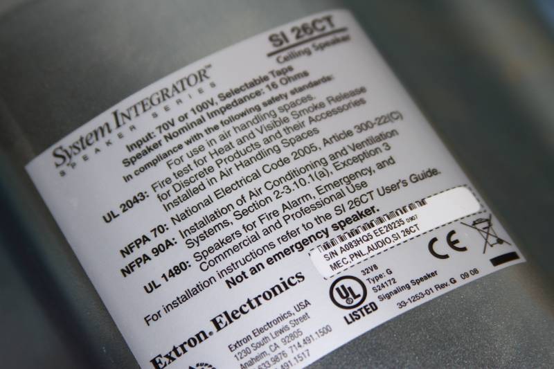 extron si 26ct
