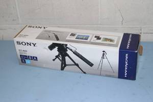 lot 49 image: Sony VCT-60AV Remote Control Video Tripod