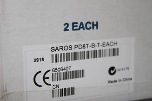lot 50 image: Crestron Saros PD8T-B-T 8 2-Way Commercial Audio Pendant Speaker - Pair - NEW in Box