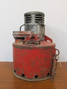 lot 100 image: Old Vintage Preco GB6 Railroad Train Car Heater - Rock Island Lines