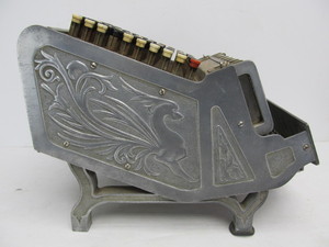 lot 143 image: Very Cool Old 1920s BRANDT Automatic Cashier Cash Register