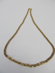 lot 150 image: Solid 14K Gold ChainNecklace - 31.4g