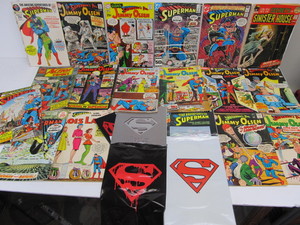 lot 168 image: Group of Vintage etc Superman Related Comic Books - Mostly 1970s