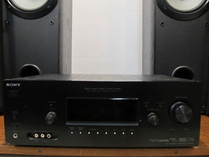 lot 191 image: Working SONY Digital Control Center Amplifier wSony Tower Speakers