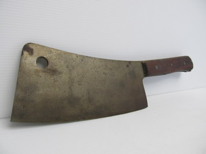lot 228 image: Antique No. 9 Butchers Cleaver by The International Edge Tool Company