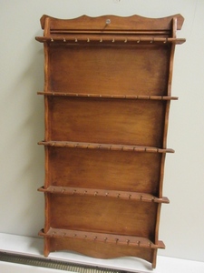 SOLID WOOD SPOON DISPLAY RACK