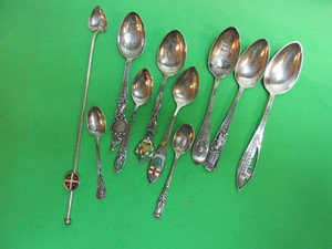 STERLING COLLECTOR SPOONS