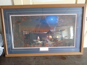 lot 5 image: Evening Serenity Print by Jim Hansel