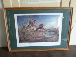 lot 8 image: Homestead Print by James A. Meger
