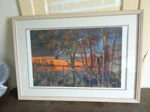 lot 13 image: Wildlife Print by Jim Hansel Print