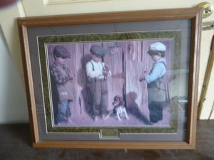 lot 40 image: Odd Man Out Print by Jim Daly