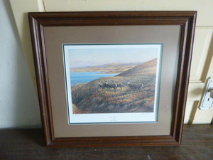 lot 51 image: River Breaks Print by John S. Wilson