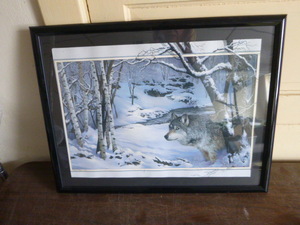 lot 56 image: Wolf Print