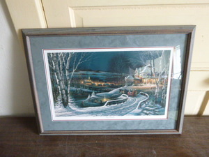 lot 71 image: Family Traditions Print by Terry Redlin