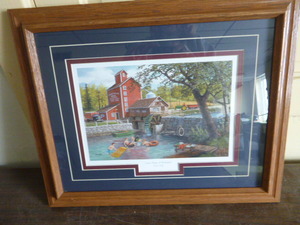 lot 73 image: Lazy Days of Summer Print by Ken Zylla