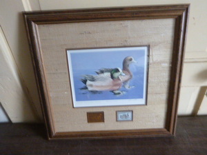 lot 102 image: U.S. Migratory Bird Hunting and conservation Stamp Print by William C. Morris