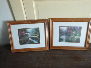 lot 125 image: 2 Prints by Thomas Kinkade