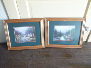 lot 126 image: 2 Prints by Thomas Kinkade