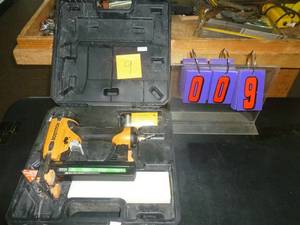 lot 9 image: Bostich Air Stapler in case. As shown. SEE TERMS