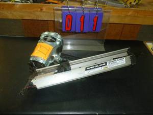 lot 11 image: Metabo HPT Framing Nailer with nails. As shown. SEE TERMS