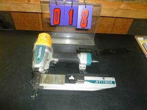 lot 18 image: Makita Roofing Stapler. Lightly Used. As shown. SEE TERMS