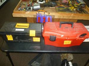 lot 39 image: Qty of 2 Tool Boxes. As shown. SEE TERMS