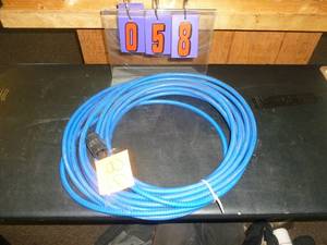lot 58 image: Pressure Washer Hose. As shown. SEE TERMS