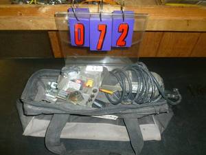 lot 72 image: Rockwell Versa-Cut 3 38 Saw with accessories. As shown. SEE TERMS