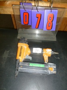 lot 78 image: Bostich Air Brad Nailer. As shown. SEE TERMS