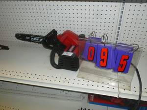 lot 95 image: Craftsman 16 Electric Chainsaw. As shown. SEE TERMS