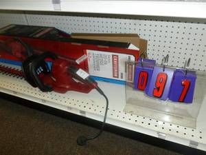 lot 97 image: Craftsman 110 volt 20 Hedge Trimmer. As shown. SEE TERMS