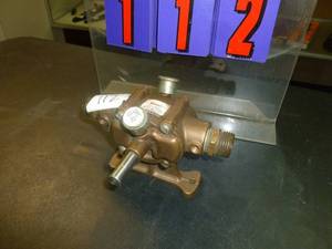 lot 112 image: Simer Water Pump. As shown. SEE TERMS