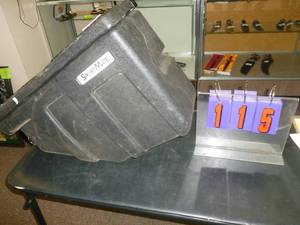 lot 115 image: Sportmate Pick Up Tool Box. No key included. As shown. SEE TERMS