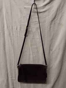 lot 19 image: Coach Genuine Leather Brown Handbag