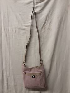 lot 30 image: Coach Genuine Leather Mauve Handbag