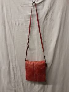 lot 35 image: Coach Genuine Leather Tomato Red Color Handbag