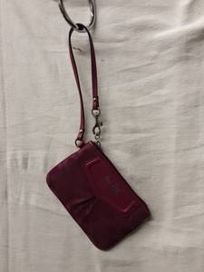 lot 50 image: Coach Hot Pink Wristlet