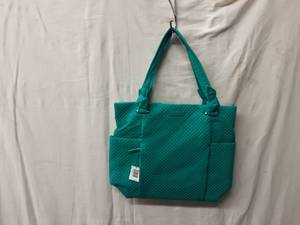 lot 91 image: Vera Bradley (New With Tags) Hadley Tote-Turquoise Sea
