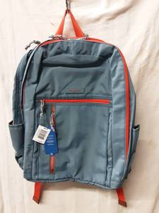lot 92 image: Vera Bradley (New With Tags) Grand Backpack-Mineral Blue