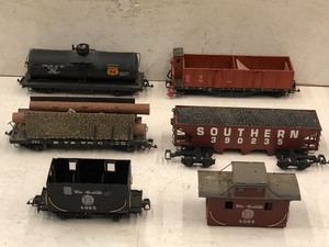 lot 17 image: Lot Of Assorted LGB Rail Cars