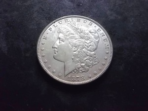 lot 2 image: 1878 Morgan Silver Dollar