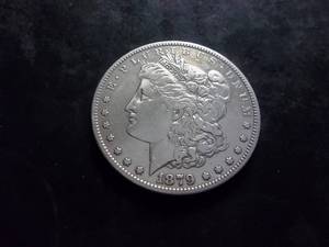 lot 4 image: 1879   Morgan Silver Dollar