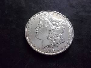 lot 22 image: 1898 Morgan Silver Dollar